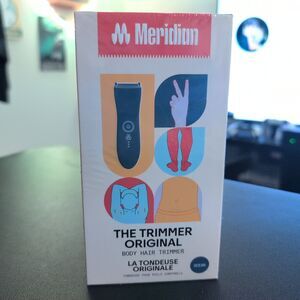 NEW Meridian Trimmer Original Ocean Blue Body Hair Clipper Waterproof Grooming